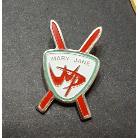 Vtg Lot Tigers Button Pins Ski NCA Cheer Big Safety Pin 90 & TX Keychain Cards - Picture 13 of 14